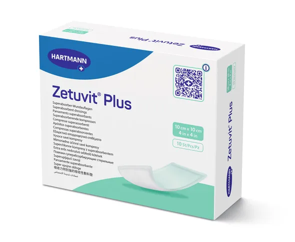 Zetuvit Plus Silicone Border 17,5x17,5