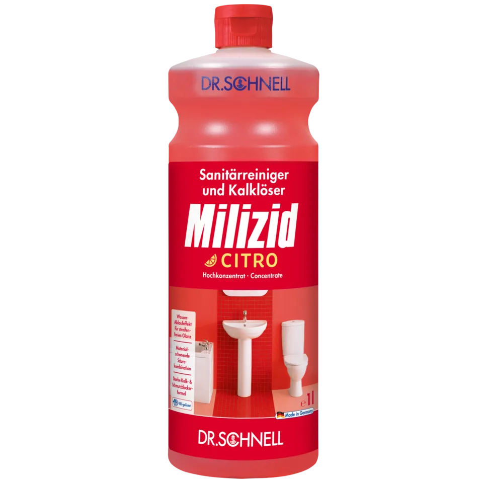 MILIZID CITRO Sanitärreiniger und Kalklöser