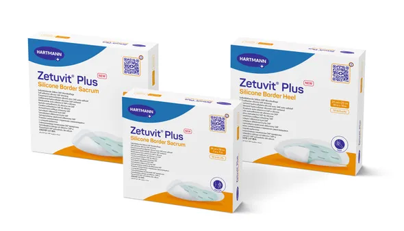 Zetuvit Plus Silicone Border 12,5x12,5