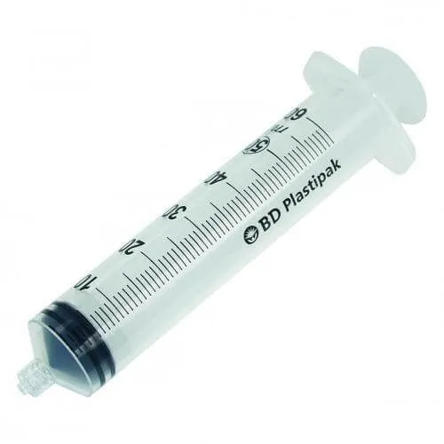BD Plastipak W/B-Spritze 100ml L-Ad / 25 Spritzen
