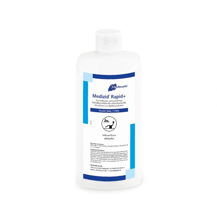 Medizid Rapid+ Alkoholische Flächendesinfektionsmittel