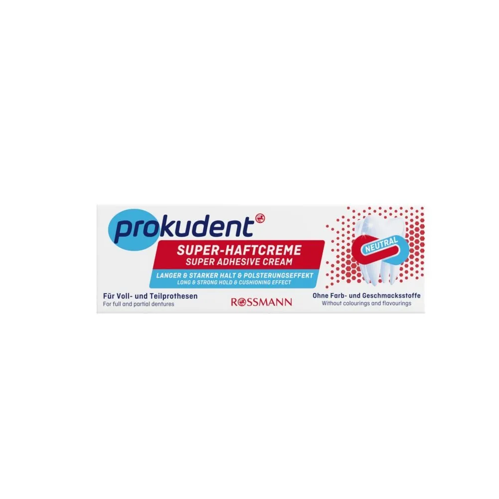 Prokudent Super-Haftcreme neutral starker Halt
