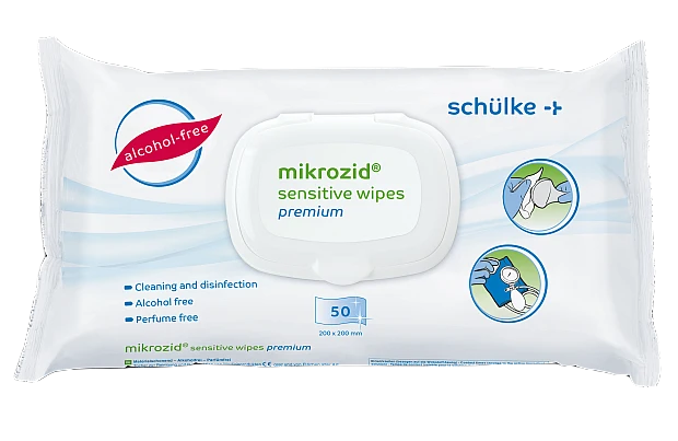 Schülke mikrozid sensitive wipes Desinfektionstücher