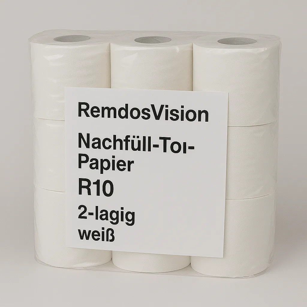 RemdosVision Nachfüll-ToiPapier R10 -  2 Lagig - weiß