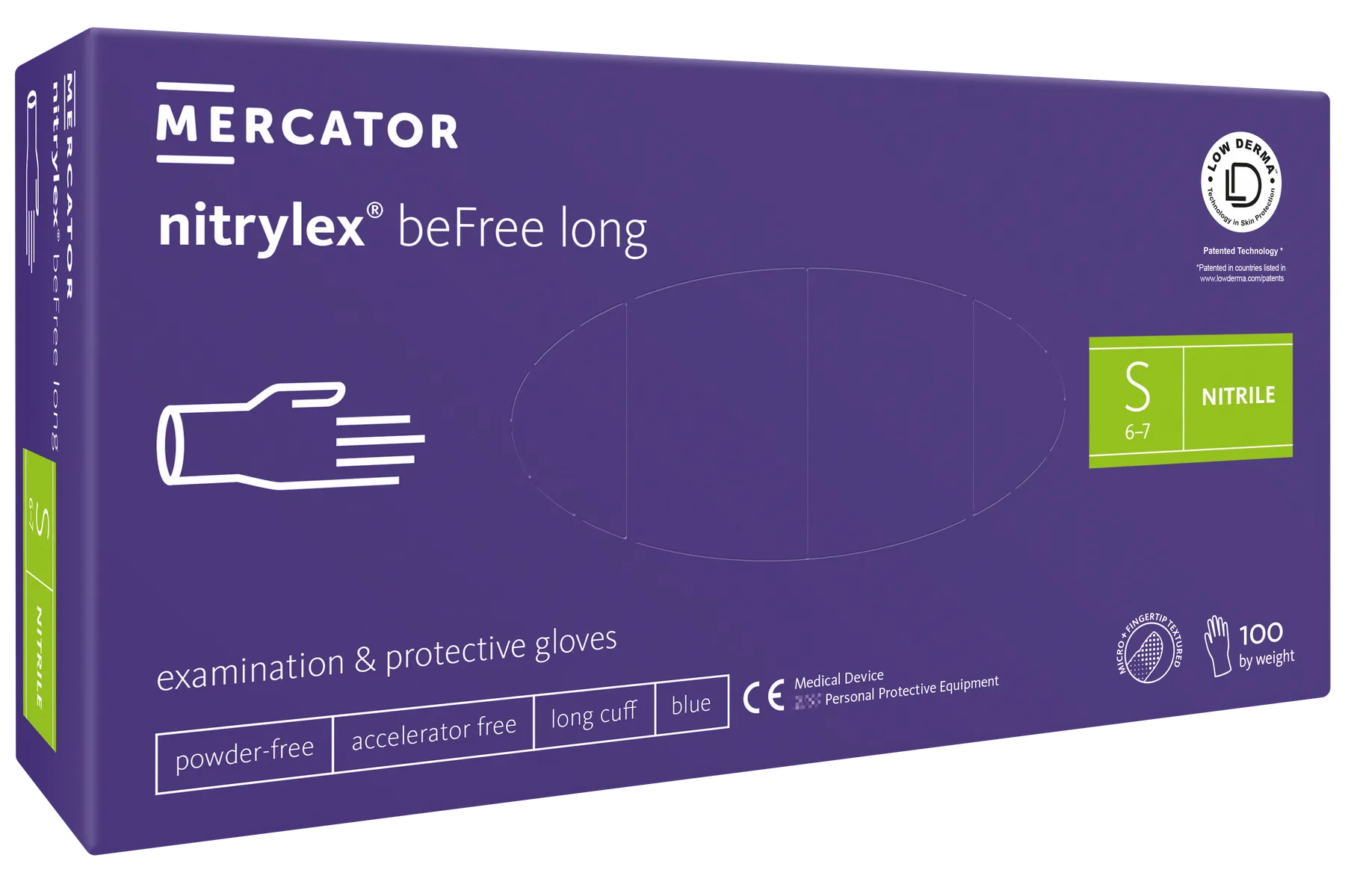 Mercator nitrylex® beFree long