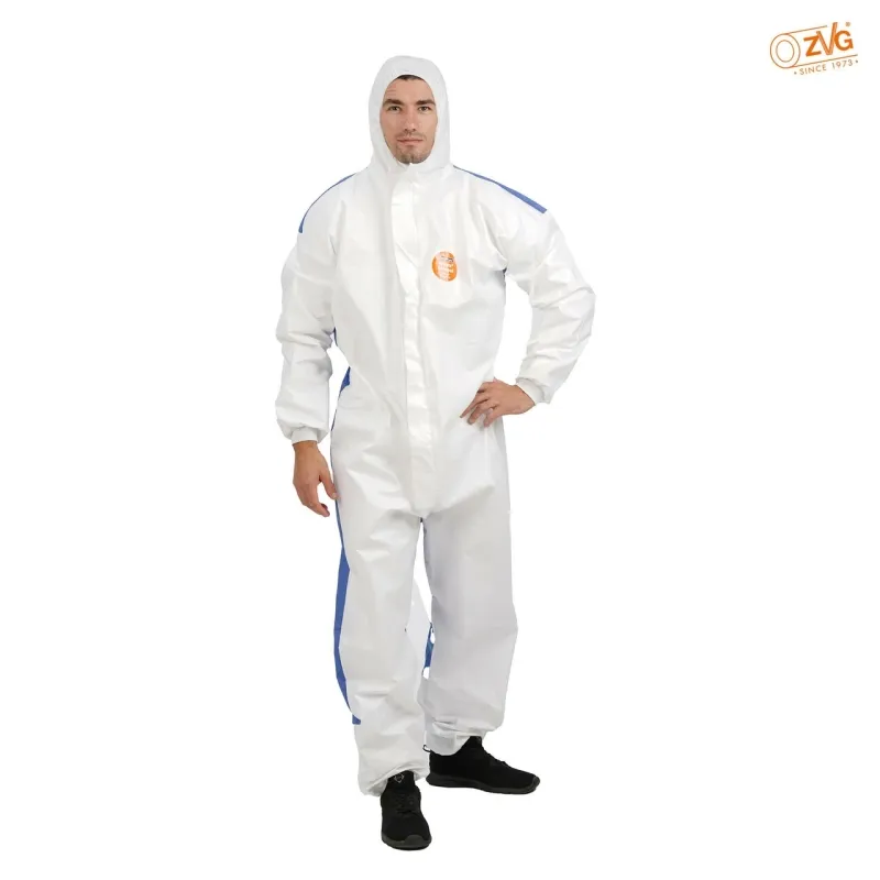 Overall tritex® aircool, Farbe weiss/blau, Gr. XL