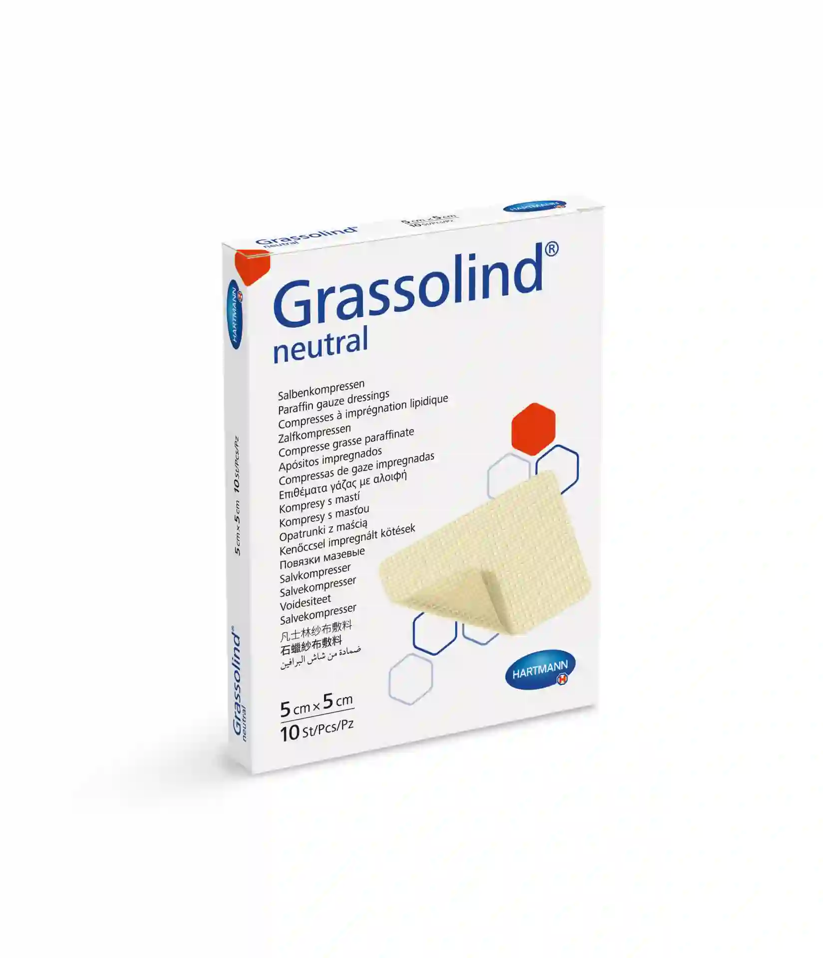 Grassolind Salbenkompressen steril