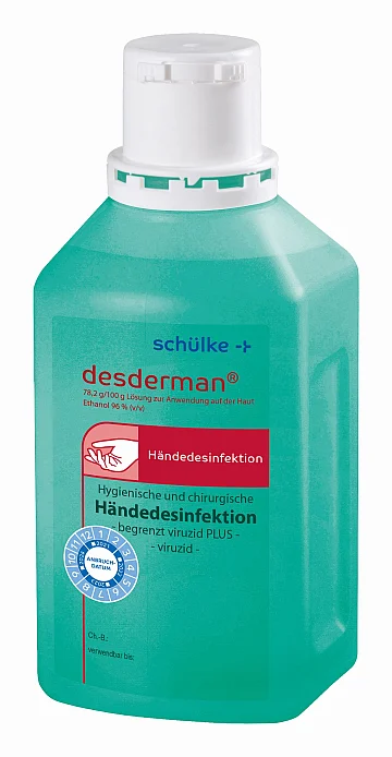 Schülke Desderman Händedesinfektion farbstoff und Parfümfrei