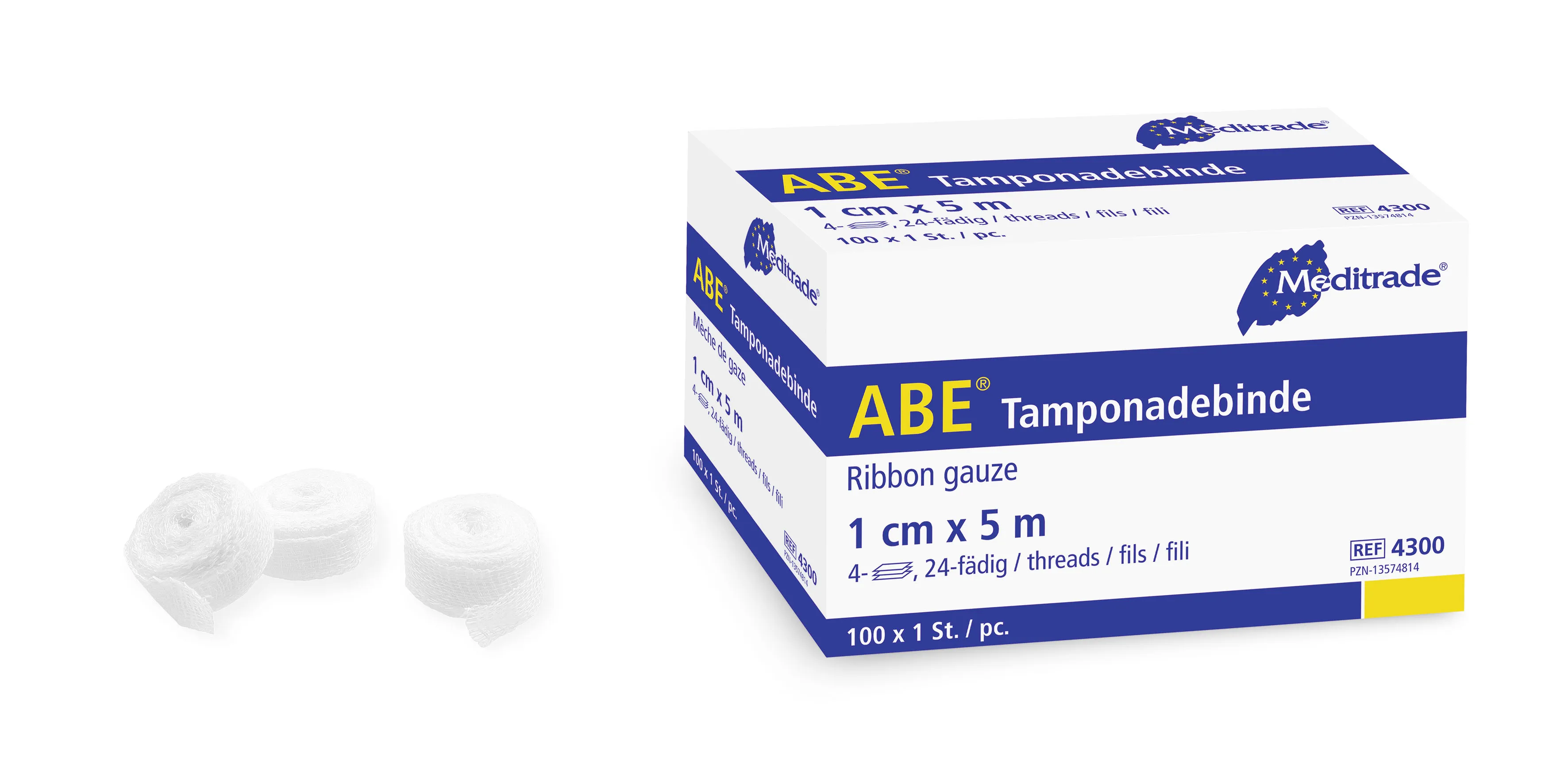 Tamponadebinden, ohne RöKo, steril, Typ 24