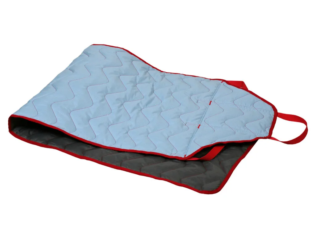 Caremaster XL, offene Gleitmatte 1850 x 700 mm, PES/Carbon