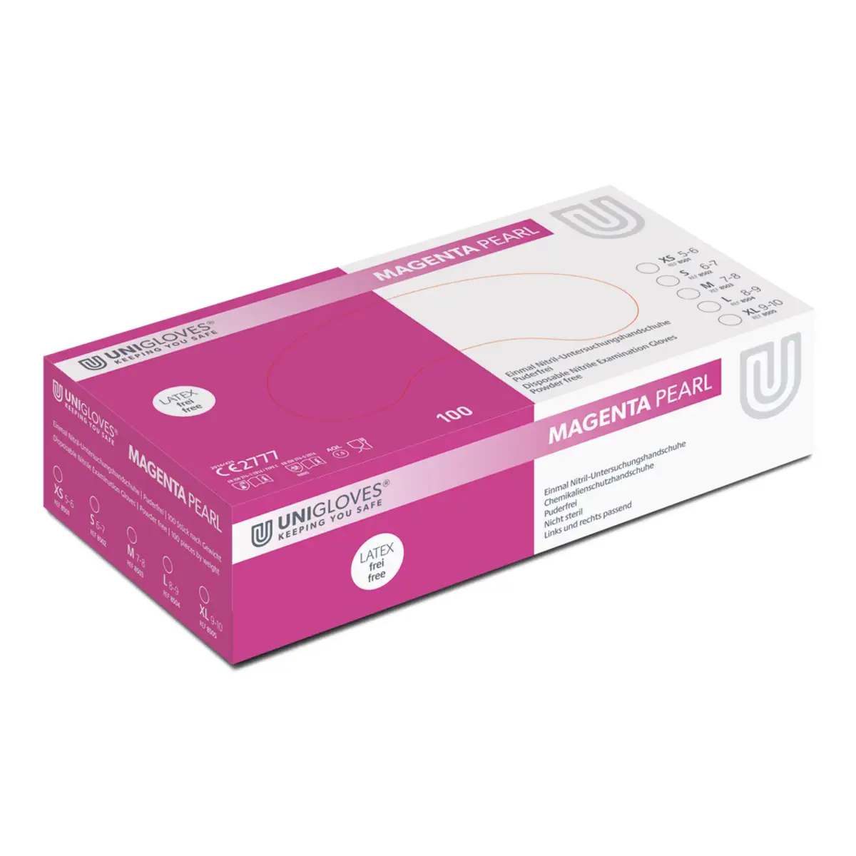 Uniglove Handschuhe Pearl verschiedene Farben