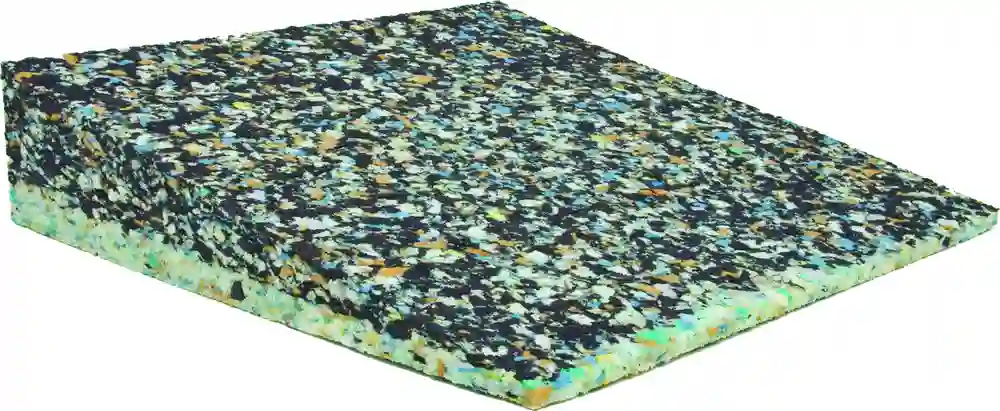 Keilkissen aus Granulat Schaum, 45 x 45 x 10/1 cm