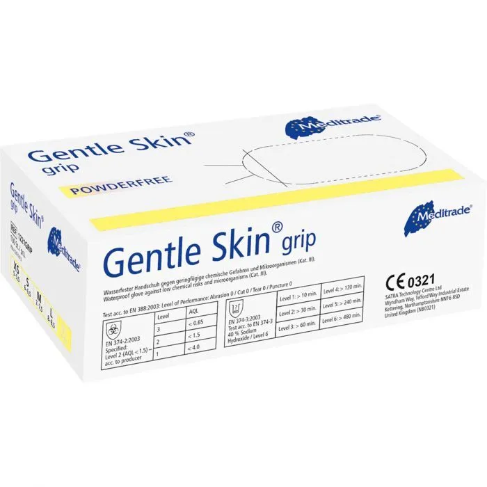 Gentle Skin® grip - Latexhandschuhe