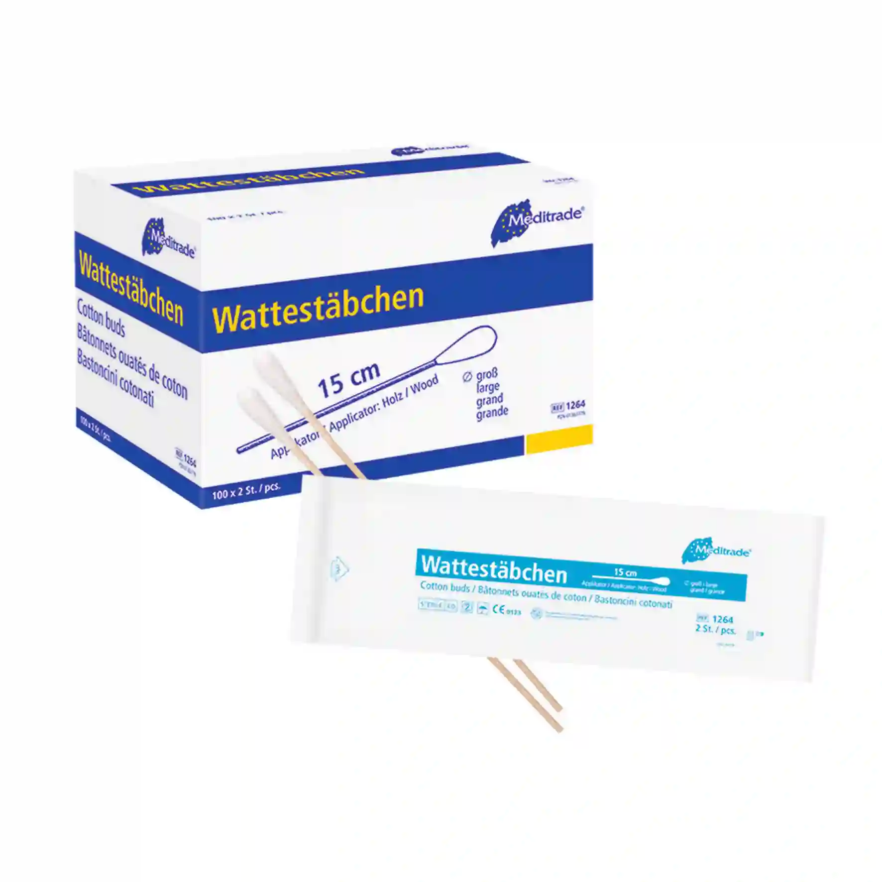 Wattestäbchen steril