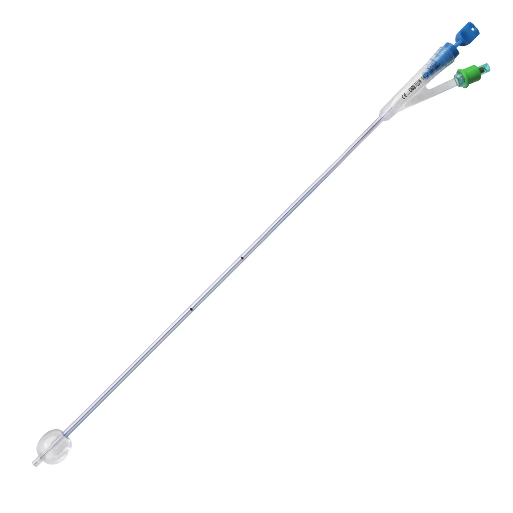 CAREFLOW Suprapubischer integral Silikonballonkatheter