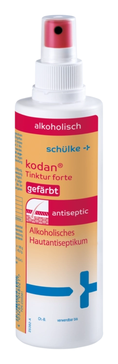 Schülke kodan Tinktur forte Hautantiseptikum, gefärbt