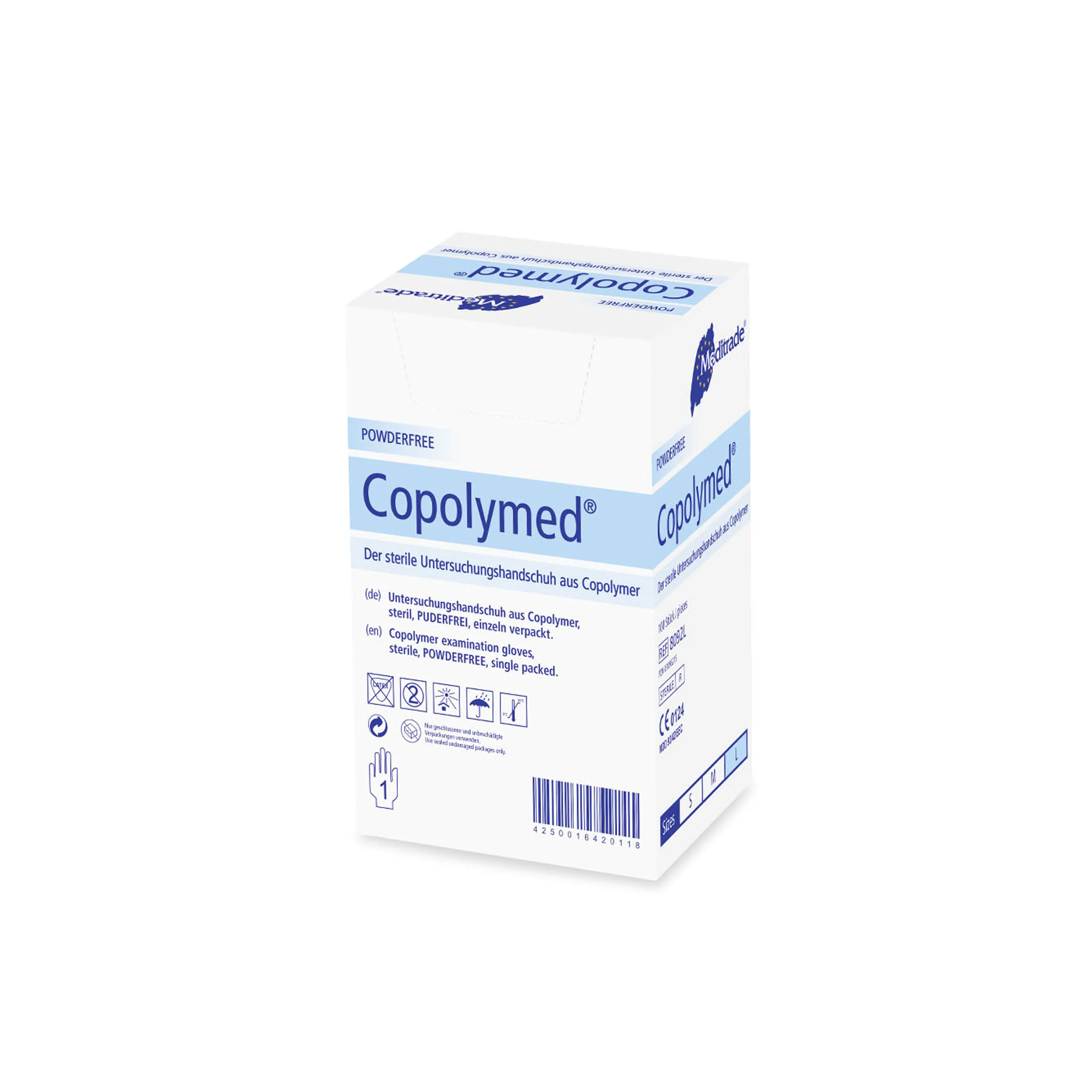 Copolymed™, steriler Untersuchungshandschuh aus Copolymer