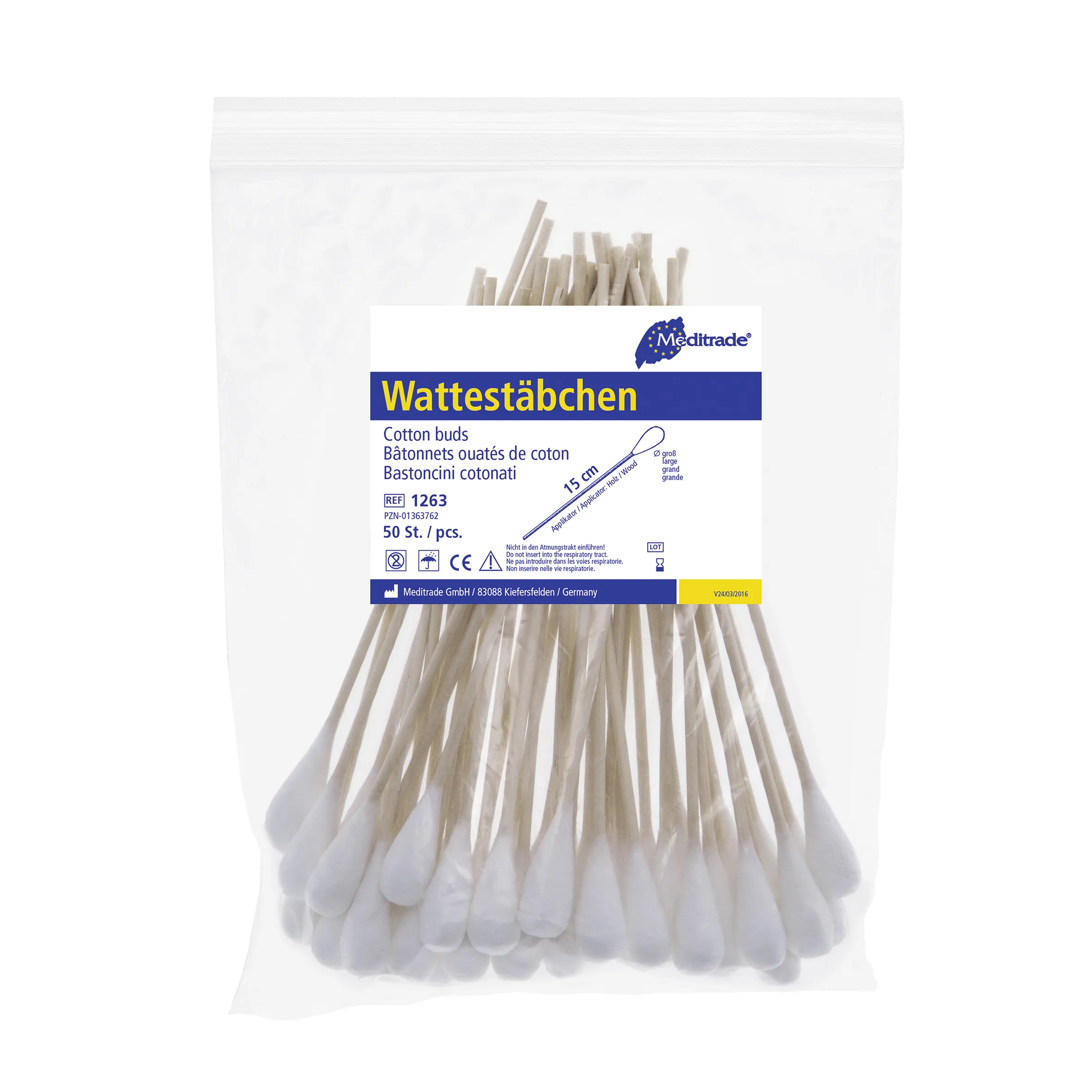 Wattestäbchen unsteril